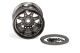 Horizon Hobby - AX8046 Oversize Beadlock 8-Spk Blk Chrm (2) (AXIC8046)