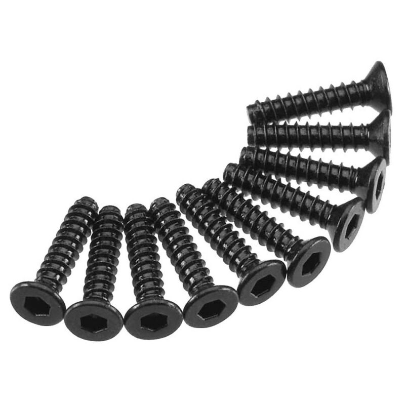 Horizon Hobby - AXA1260 Hex Socket Tap Flat Head M2.5x12mm (10) (AXIC0119)