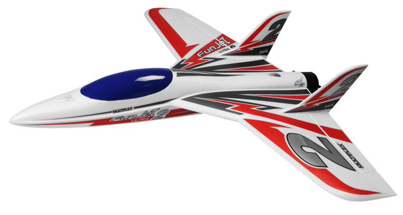 BK+ Funjet Ultra 2 mit Antriebsset und Servos - 783mm