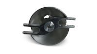 40mm / 4,0mm Turbo Spinner Aluminium mit Z-Gabel