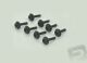 Graupner - Radschrauben 2,6x12mm VE8 (90815.16071)