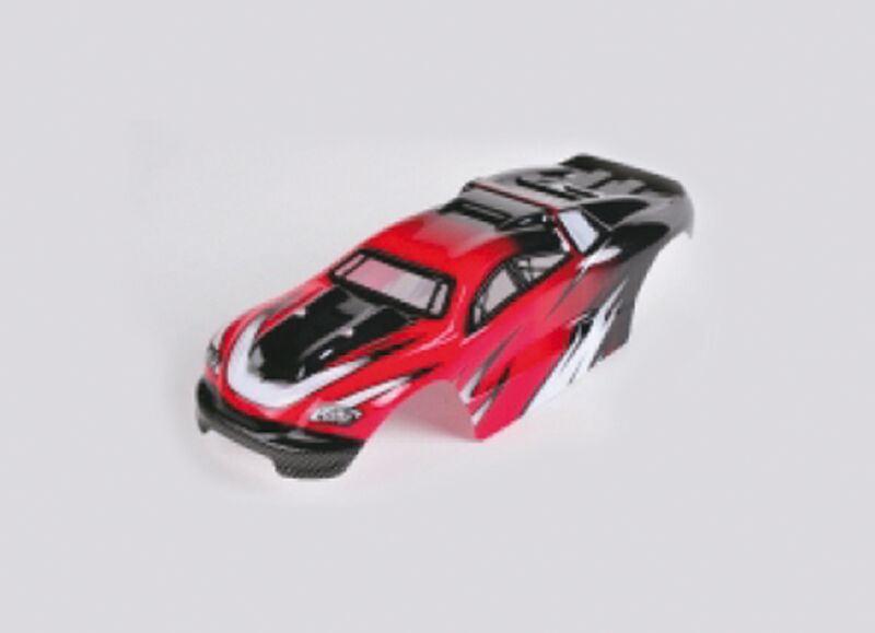 Graupner - Truggy Karosserie rot + Dekorbogen (90815.85880)