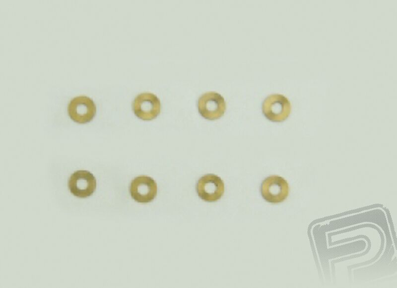 Graupner - Unterlagscheiben 2,5/5,5/0,5mm VE8 (90815.18025)
