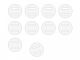 Voltmaster - Patent hinges diameter 20mm (10 pieces)