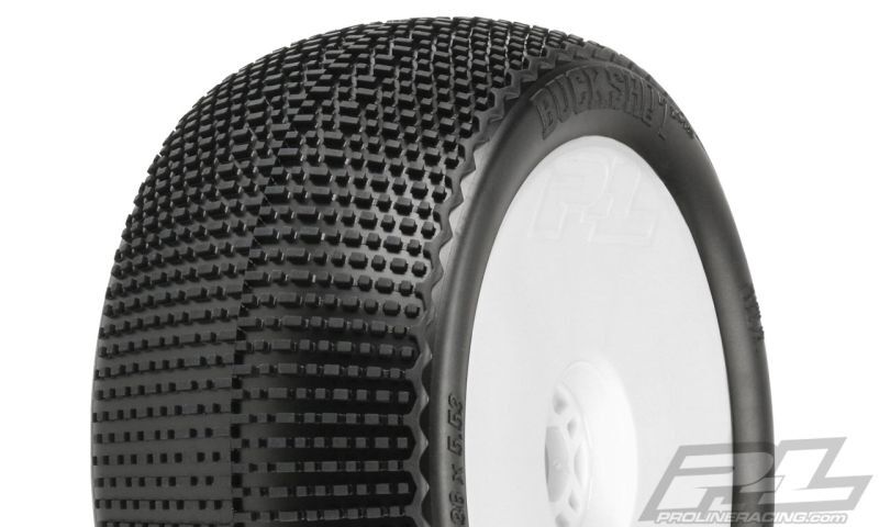 Pro-Line - ProLine Buck Shott S3 VTR 4.0 auf Felge weiß montiert (PRO9063-233)