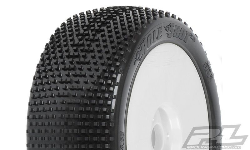 Pro-Line - ProLine Hole Shot S3 (Soft) verklebt auf V2 Felge weiß (PRO9041-233)