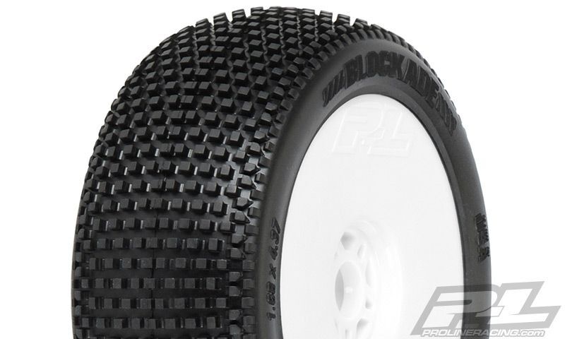 Pro-Line - ProLine Blockade S3 (Soft) verklebt auf V2 Felge weiß (PRO9039-233)