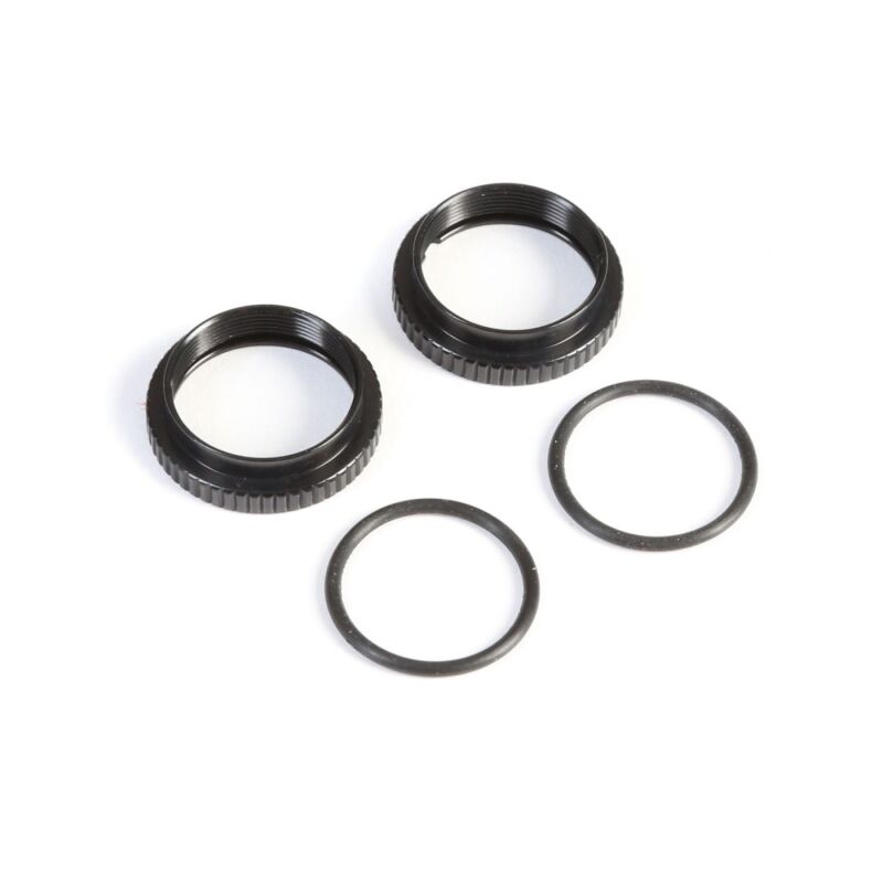 Horizon Hobby - Threaded Spring Collar, G3 (2) (TLR233032)