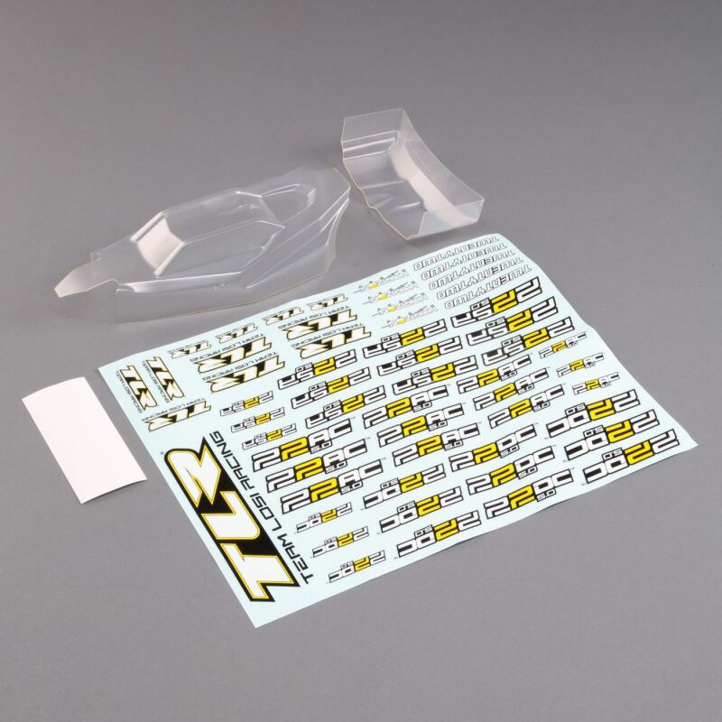 Horizon Hobby - Ultra Lightweight Body & Wing, Clear: 22 5.0 (TLR230013)