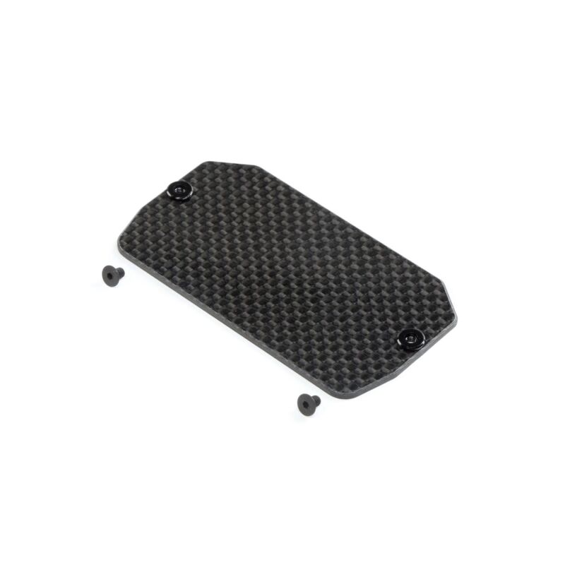 Horizon Hobby - Carbon Electronics Mounting Plate: 22 5.0 (TLR331038)