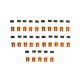 Horizon Hobby - IC5 Battery Connectors; Bulk (25) (SPMXCA511)