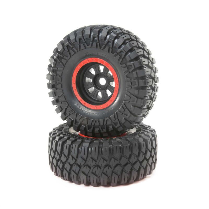 Horizon Hobby - MaxxisCreepyCrawlerLT,Black,Mntd(2): SuperRockRey (LOS45031)