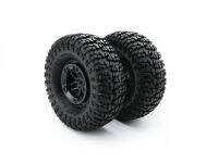 Carisma RC - SCA-1E Beadlock Wheel - Tire Set 2pcs...