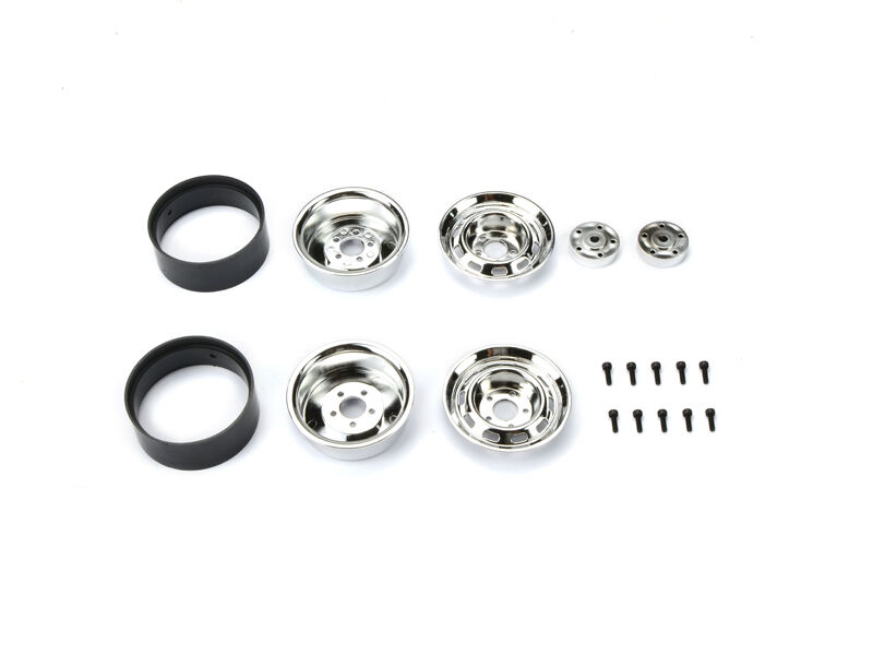 Carisma RC - SCA-1E 1.9 Chrome Beadlock Wheel Set (2 Stück)