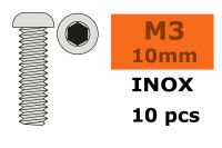 G-Force RC - Linsenkopfschraube - Innensechskant - M3X10...