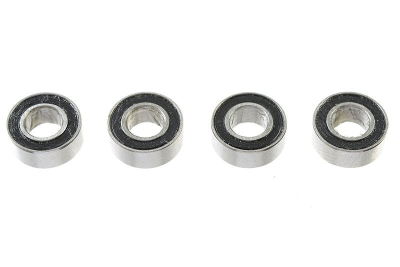 G-Force RC - Kugellager - Chromstahl - ABEC 3 - Gummidichtung - 4X8X3 - MR84-2RS - 4 St (GF-0500-003)