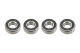 G-Force RC - Kugellager - Chromstahl - ABEC 3 - Gummidichtung - 5X11X4 - MR115-2RS - 4 St (GF-0500-006)