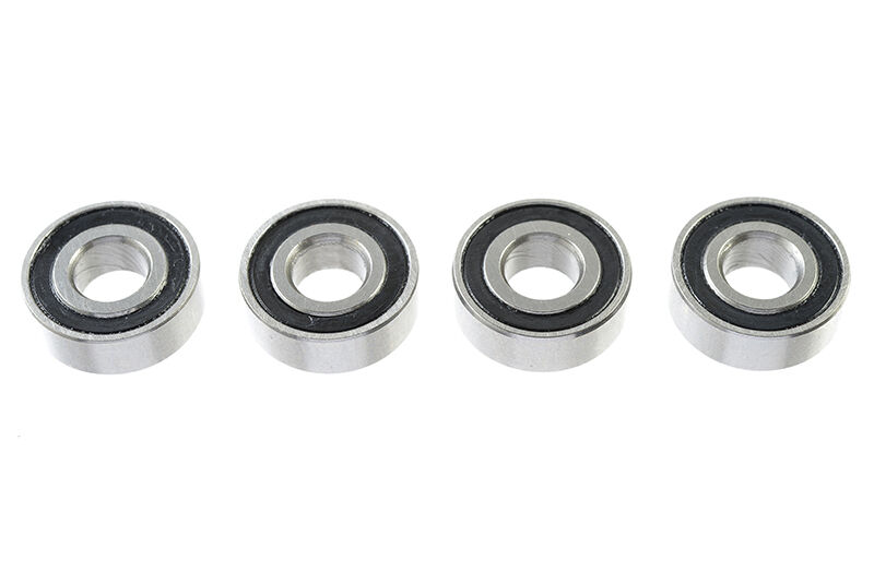 G-Force RC - Kugellager - Chromstahl - ABEC 3 - Gummidichtung - 5X12X4 - MR125-2RS - 4 St (GF-0500-007)