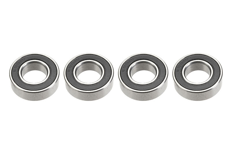 G-Force RC - Kugellager - Chromstahl - ABEC 3 - Gummidichtung - 8X16X5 - 688-2RS - 4 St (GF-0500-015)