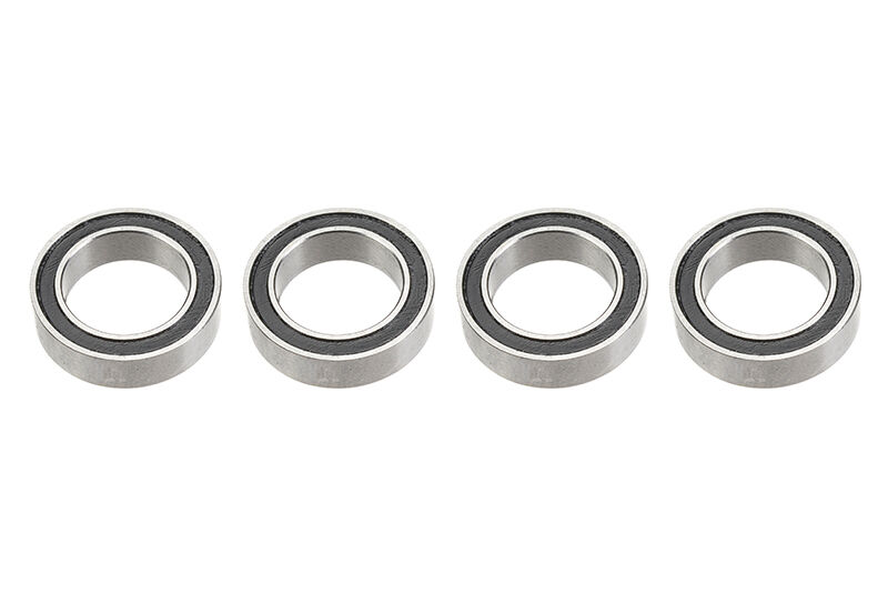 G-Force RC - Kugellager - Chromstahl - ABEC 3 - Gummidichtung - 10X15X4 - 6700-2RS - 4 St (GF-0500-017)