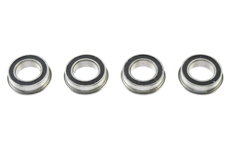 G-Force RC - Kugellager - Chromstahl - ABEC 3 - Gummidichtung - 6X10X3 - mit Bund - MF106-2RS - 4 St (GF-0505-004)