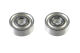 G-Force RC - Kugellager - Chromstahl - ABEC 3 - Metalldichtung - 2X6X2,3 - MR62ZZ/W23 - 2 St (GF-0550-004)