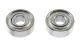 G-Force RC - Kugellager - Chromstahl - ABEC 3 - Metalldichtung - 3X8X3 - MR83ZZ - 2 St (GF-0550-011)