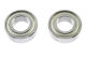 G-Force RC - Kugellager - Chromstahl - ABEC 3 - Metalldichtung - 6X12X4 - MR126ZZ - (2 Stück)