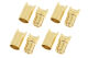 6,5mm Goldkontakt Stecker & Buchse (4 Paar)