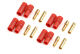 G-Force RC - Steckverbinder - 3.5mm - Goldkontakten - mit Plastik Gehause - 4 St (GF-1001-002)
