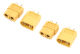 G-Force RC - Steckverbinder - XT-60 - Goldkontakten - Stecker + Buchse - 2 Paare (GF-1003-001)