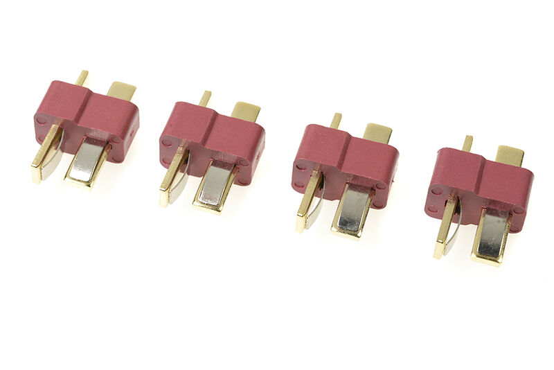 G-Force RC - Steckverbinder - Deans - Goldkontakten - Stecker - 4 St (GF-1006-002)