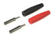 Bananenstecker Buchse Goldkontakt 4mm (1 Paar)