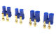 G-Force RC - Steckverbinder - EC-2 - Goldkontakten - Stecker + Buchse - 2 Paare (GF-1020-001)