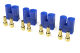 G-Force RC - EC3 gold contacts socket (4 pieces)