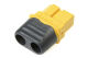 G-Force RC - Steckverbinder - XT-60L - mit kappe - Goldkontakten - Stecker - 4 St (GF-1041-002)