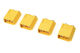 G-Force RC - Steckverbinder - XT-60PB - Goldkontakten - Buchse - 4 St (GF-1042-003)