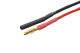 G-Force RC - Steckverbinder w/ Lead - 2.0mm - Goldkontakten - 20AWG Silikon Kabel - 10cm - 1 pc (GF-1050-001)