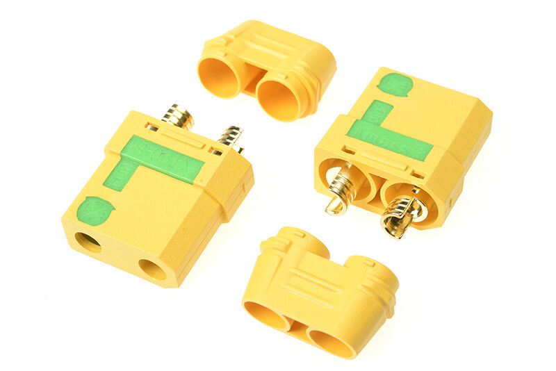 G-Force RC - Steckverbinder - XT-90S - Anti Spark - mit kappe - Goldkontakten - Stecker - 2 St (GF-1054-002)