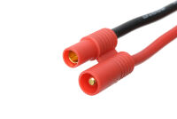 Steckverbinder mit Kabel 3,5mm Goldkontakt Buchse - 10cm