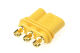 G-Force RC - Connector - MR-30 3-Polig - mit Kappe - Goldkontakten - Stecker - 4 St (GF-1085-002)