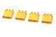 G-Force RC - Connector - MR-30PB 3-Polig - Goldkontakten - Buchse - 4 St (GF-1087-003)