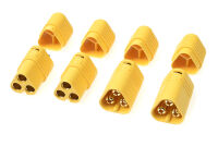 G-Force RC - MT60 3-pole gold contacts plug and socket (2...