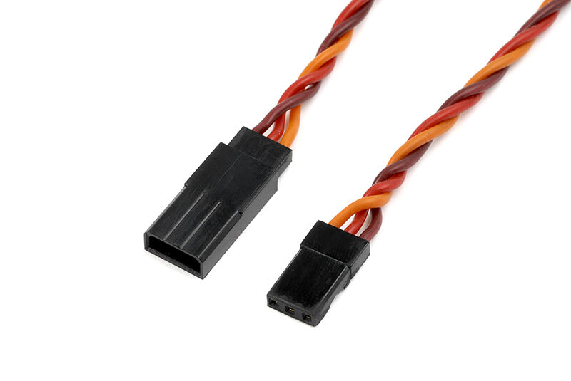 G-Force RC - Servo Verlängerungskabel - Verdrilltes HD Silikon Kabel - JR/Hitec - 22AWG / 60 Stränge - 75cm - 1 St (GF-1121-014)