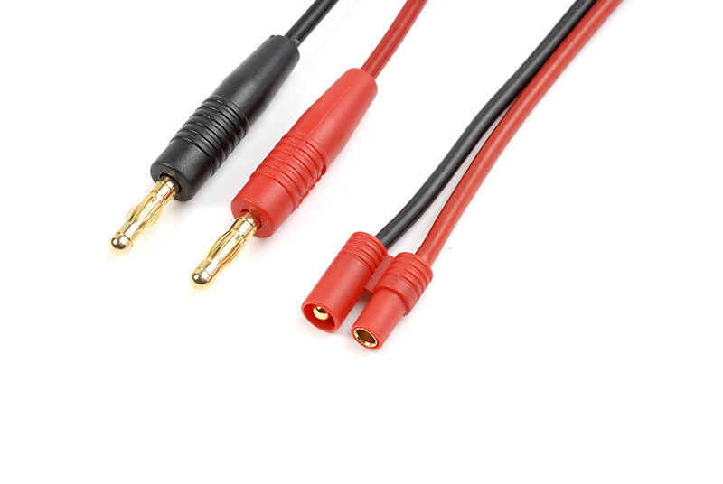 G-Force RC - Ladekabel - 3.5mm Gold Stecker - 16AWG Silikon Kabel - 1 pc (GF-1200-115)