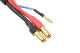 G-Force RC - Lade- / Balancer-Kabel 5mm Bullit Stecker 2S - Lader 6S XH Stecker - 2mm Bullit Stecker - 14 AWG Silikonkabel - 30cm - 1 pc (GF-1202-128)