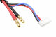 G-Force RC - Lade- / Balancer-Kabel 5mm Bullit Stecker 2S - Lader 6S XH Stecker - 2mm Bullit Stecker - 14 AWG Silikonkabel - 30cm - 1 pc (GF-1202-128)