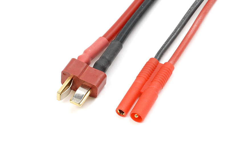 G-Force RC - Power Adapterkabel - Deans Buchse <=> 2mm Gold Connector - 14AWG Silikon Kabel - 1 St (GF-1300-071)