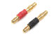G-Force RC - Adapter - 3.5mm Goldstecker >  4.0mm Goldstecker - 1 Paar (GF-1300-121)