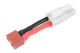 G-Force RC - Power Adapterkabel - Tamiya Buchse <=> Deans Buchse - 14AWG Silikon Kabel - 1 St (GF-1301-041)